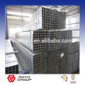 Preço de fábrica quente galvanizado / pré galvanizado quadrado material de construção de tubos sem costura